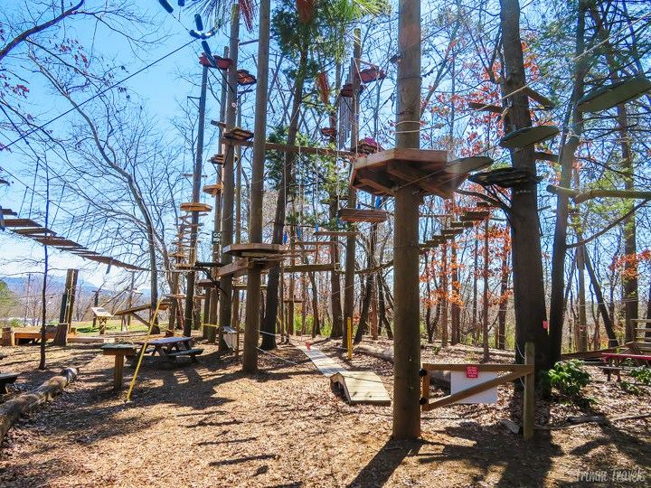Asheville Treetops Adventure Park